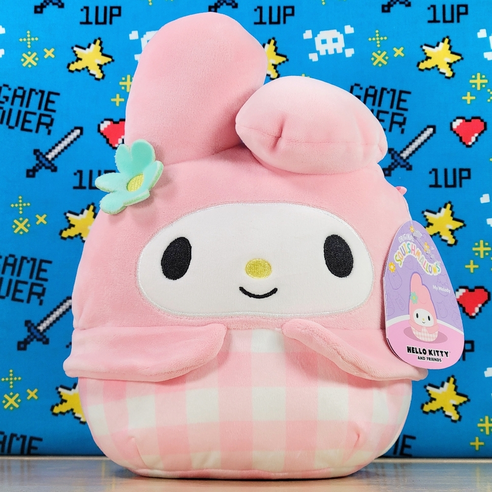 Squishmallow Hello Kitty My Melody 8" UltraSoft Easter Holiday Toy Plush NWT